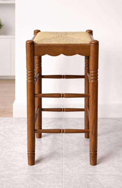 417- Taburete de madera 417- Taburete de madera